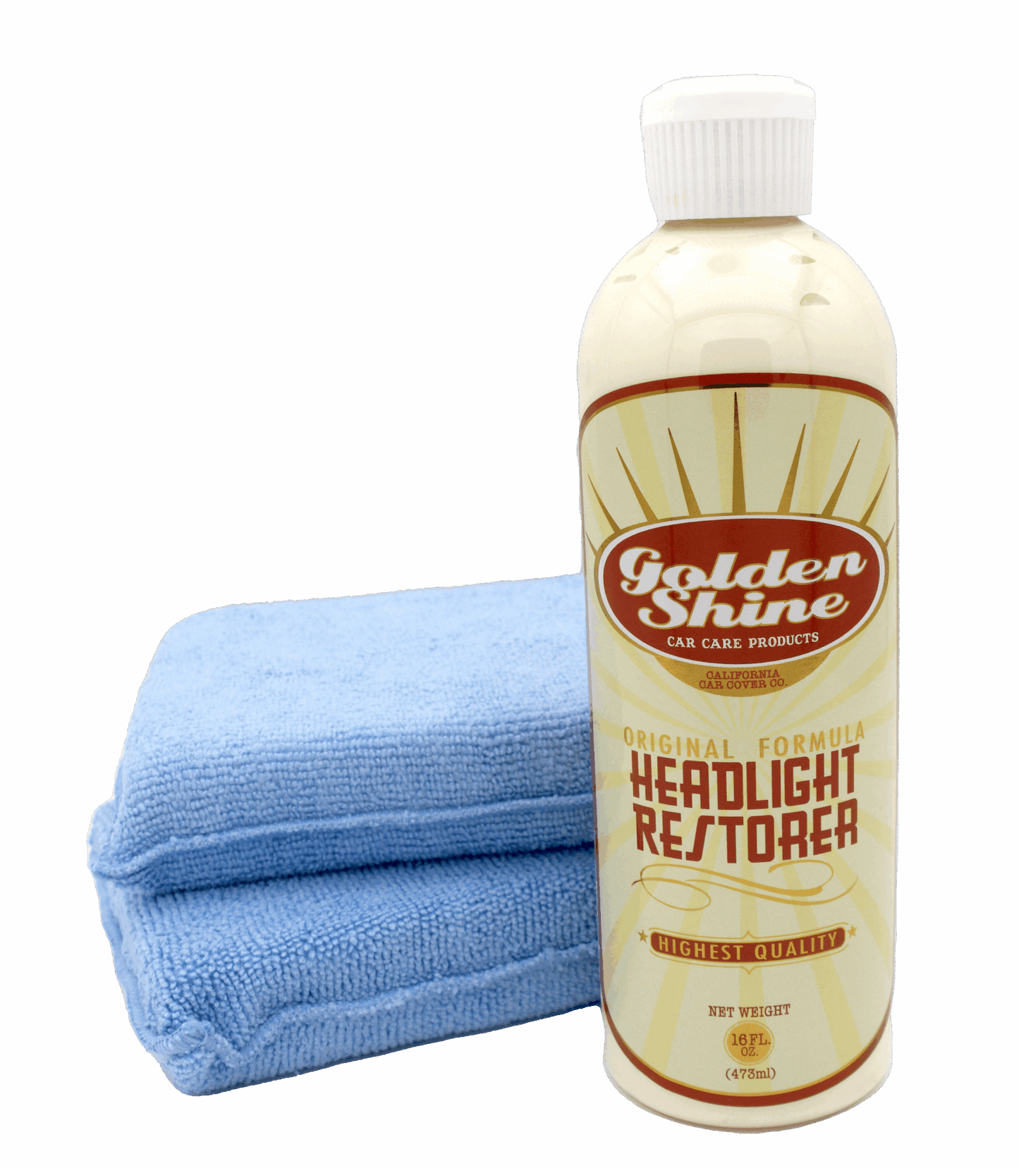 Golden Shine Auto Headlight Lens Restorer & Cleaner (CCC)