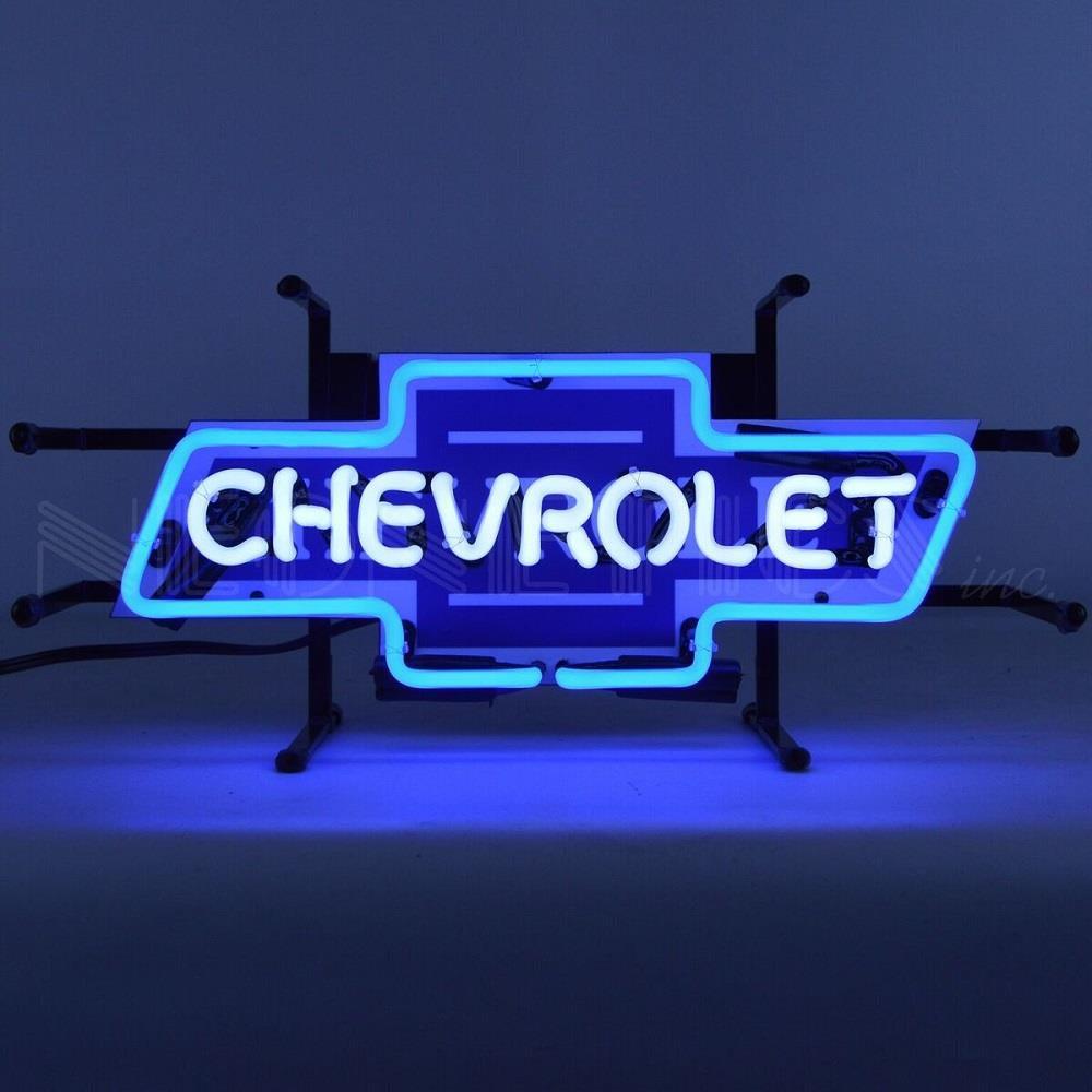 Neonetics Chevrolet Bowtie Junior Neon Sign (CCC)