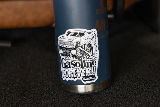 Gasoline Sticker