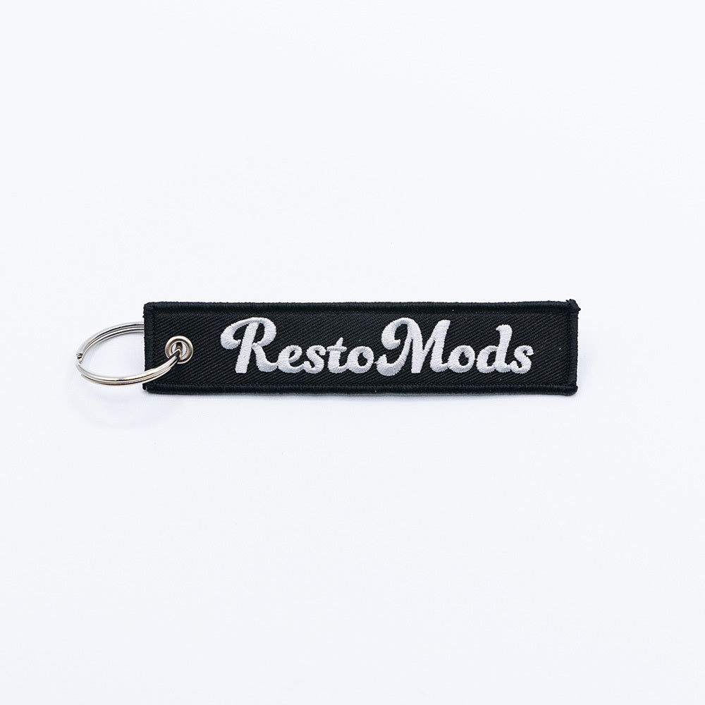 Black RM Logo Jet Tag