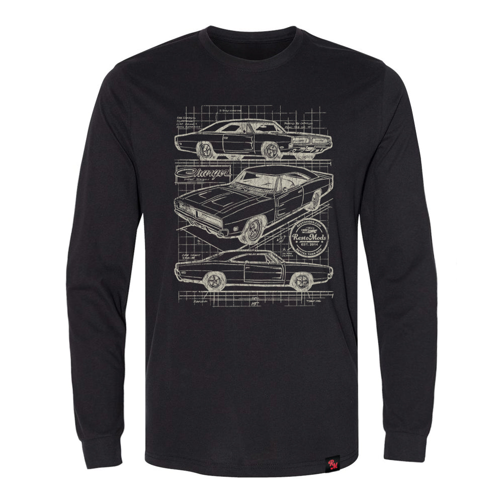 Charger Specs Longsleeve Tee – Restomods