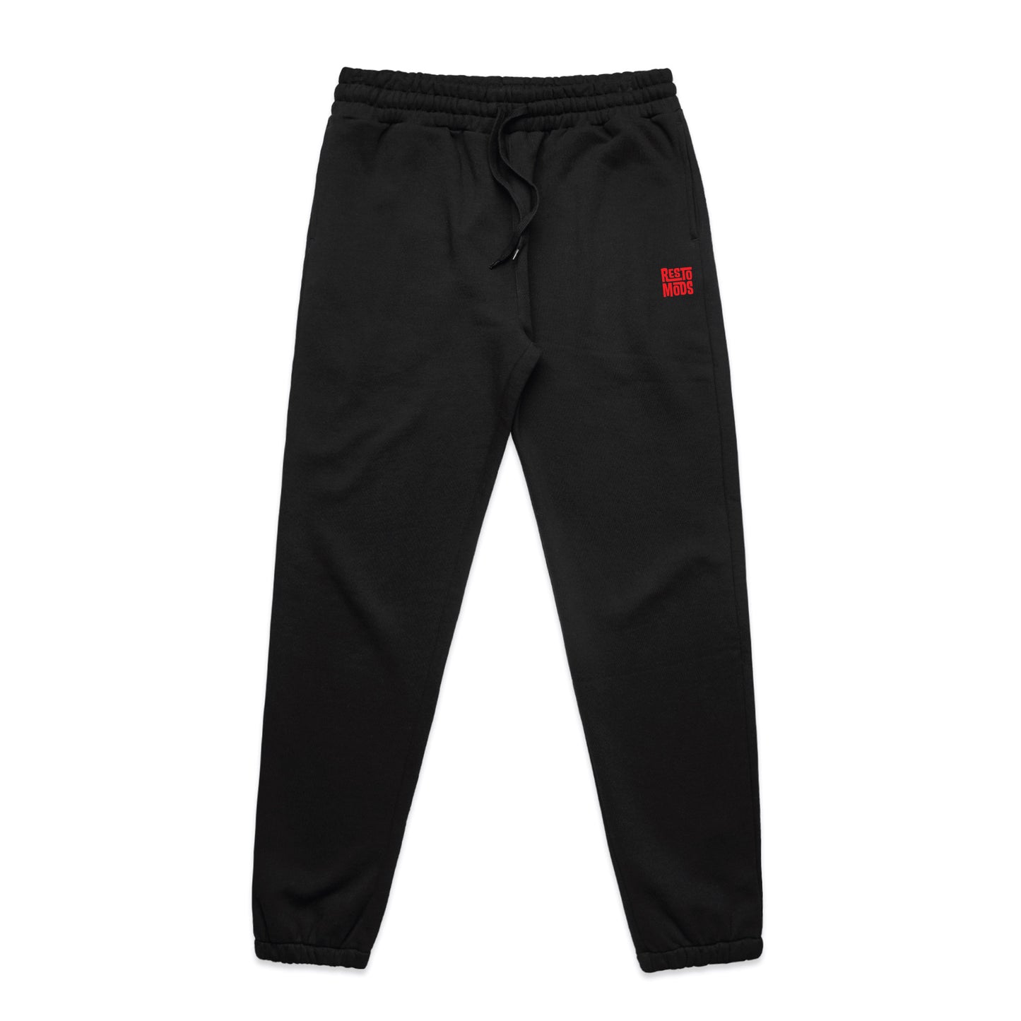 Stacked Logo Sweatpants Black