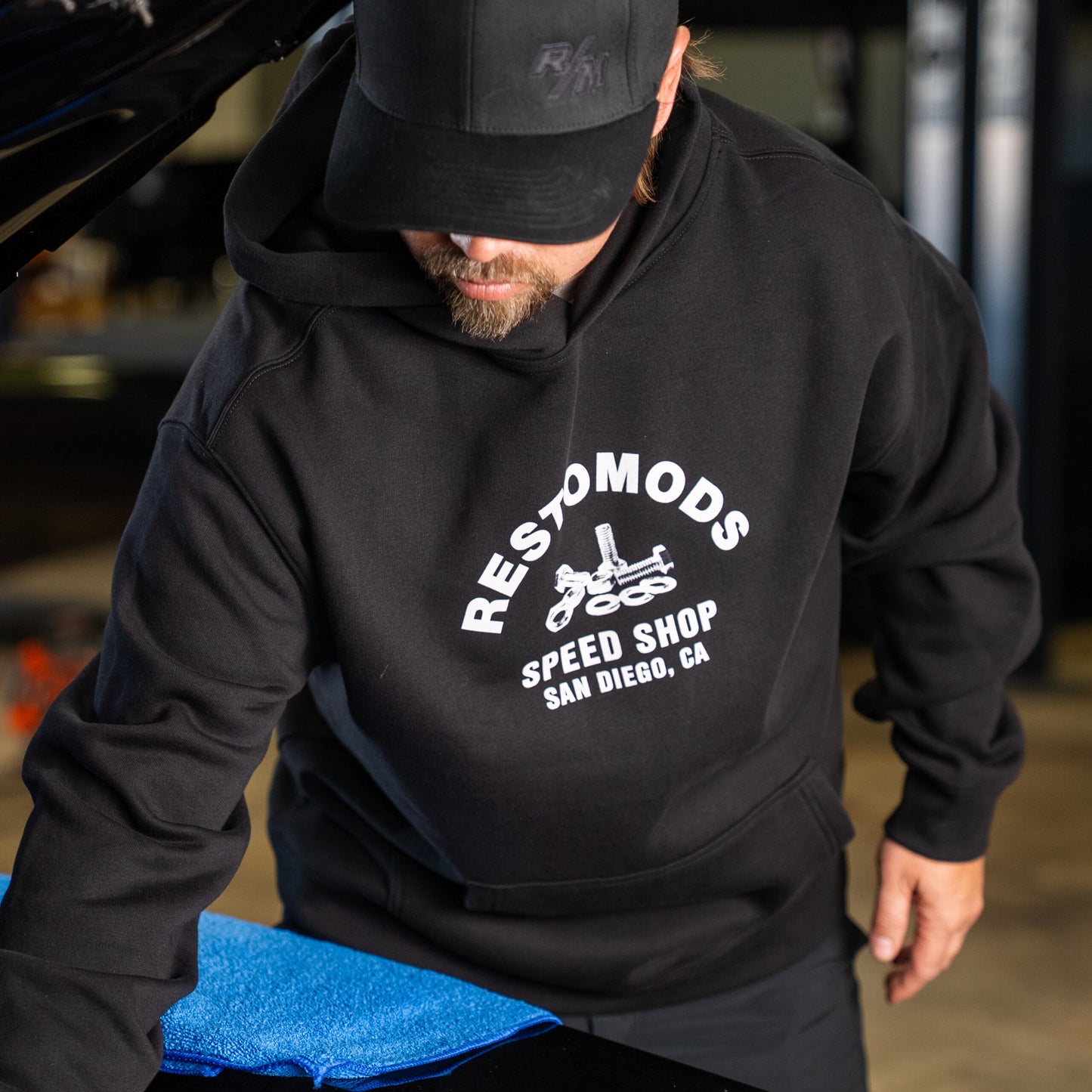 Nuts And Bolts Oversized hoodie