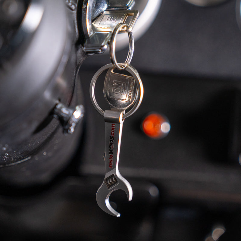 RestoMods Wrench Bottle Opener Keychain
