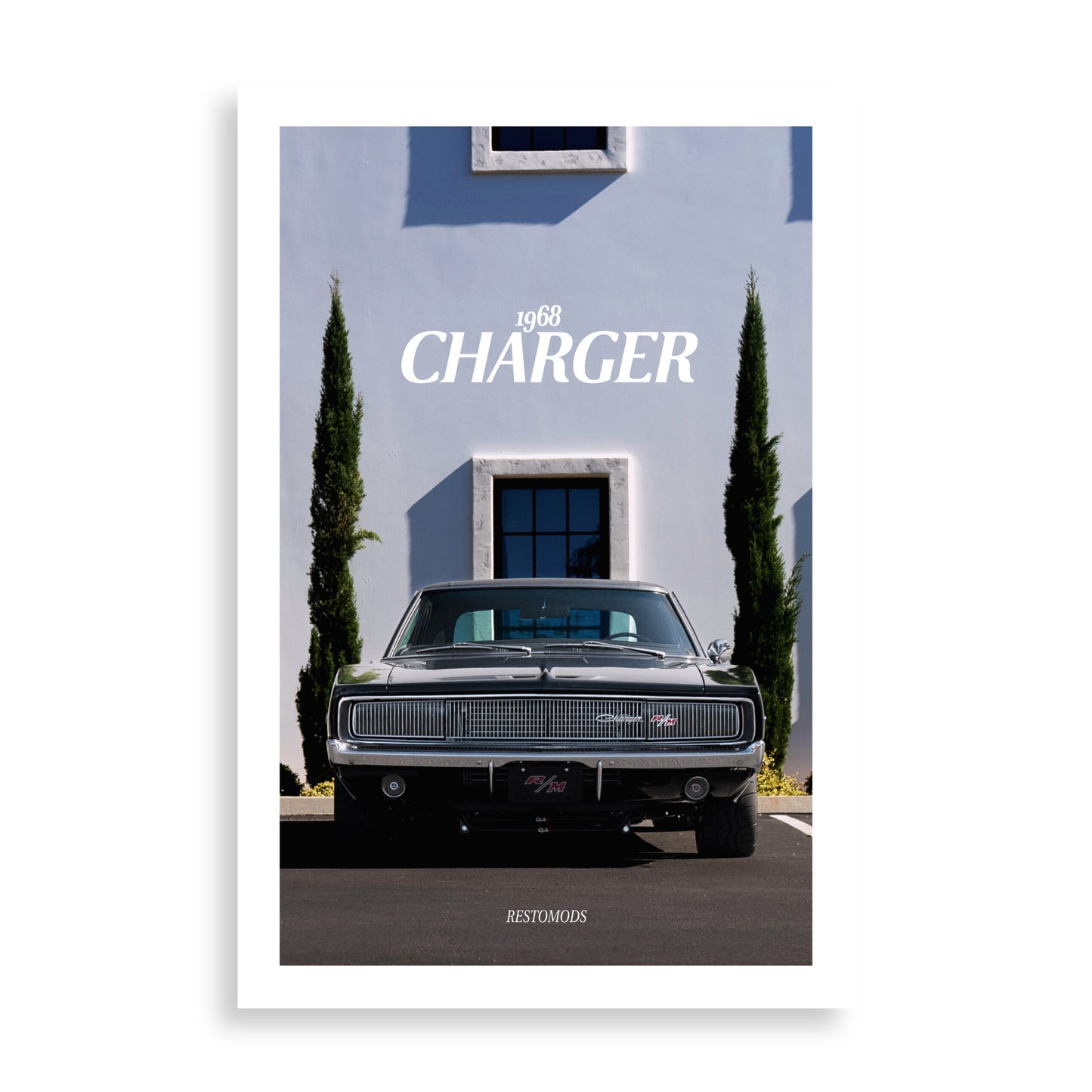 1968 Charger Vintage Heir Poster