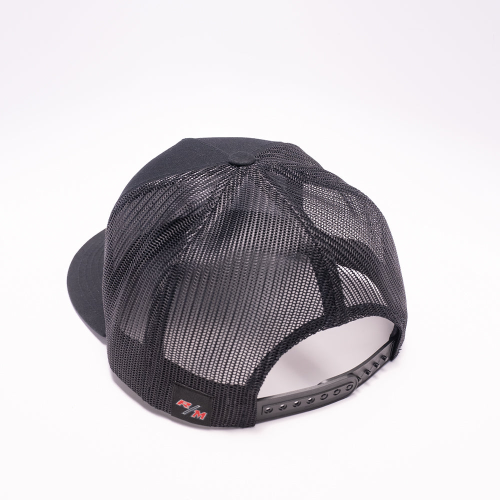 R/M Blackout Series Snapback Hat