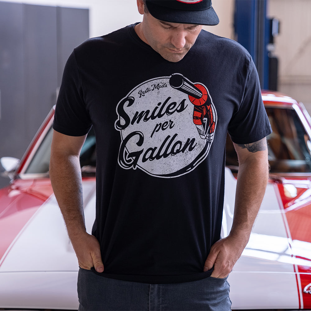 Smiles Per Gallon Tee