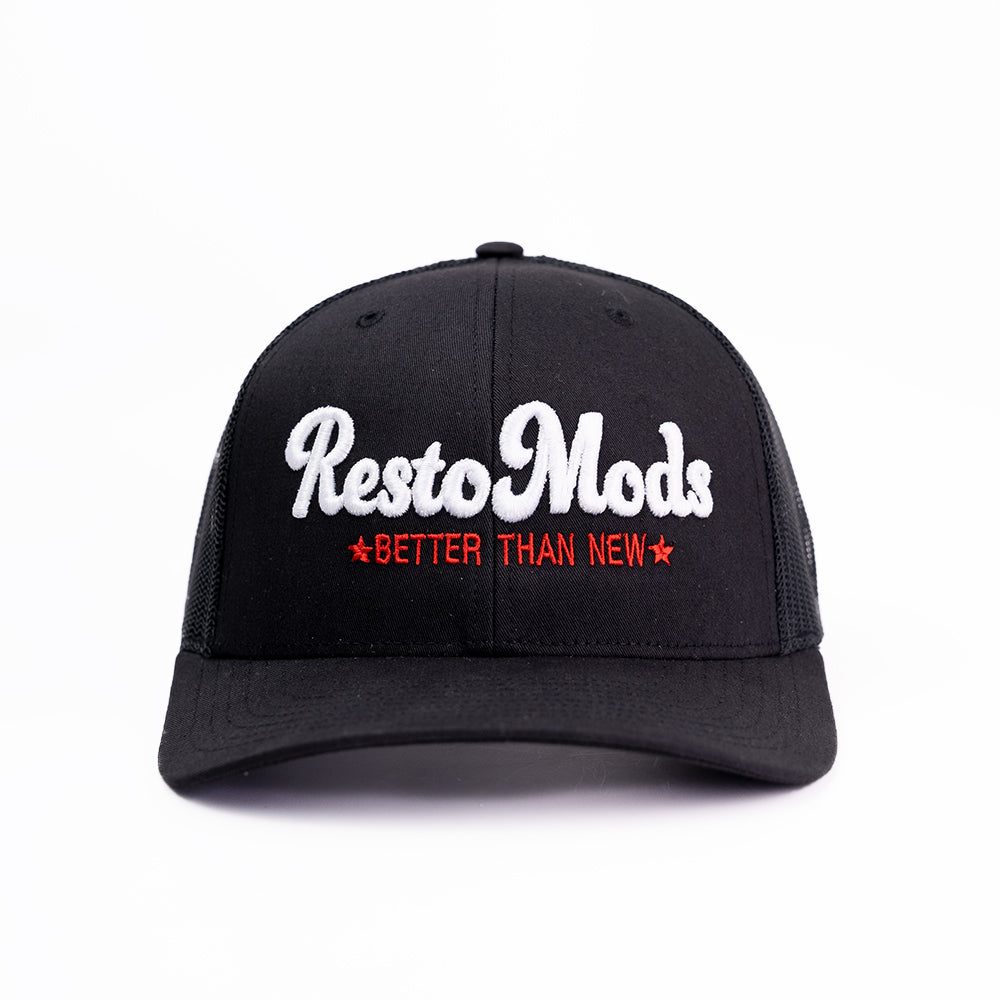 Better Than New Black Snapback Hat