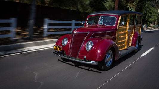 Jay Leno's Sweet 1937 Ford Woodie Restomod