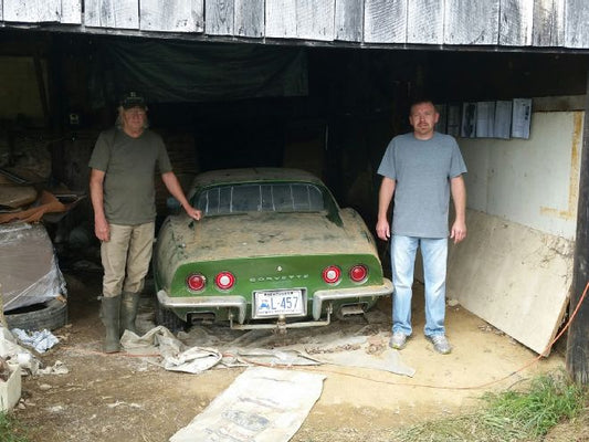 Killer 72' Corvette Sting Ray Found In Kentucky Barn