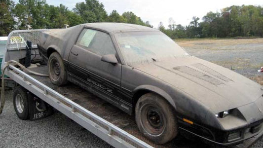 Classic Story: Car Found in Trailer Still New- Wrapped in Plastic