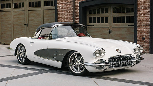 1958 Corvette restomod convertible.