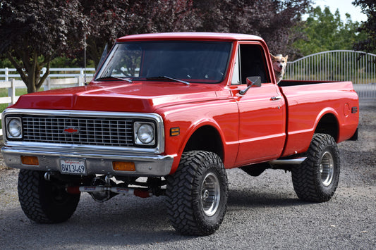 Clifford The Big Red Truck: Colby Chambers’ 1972 K10