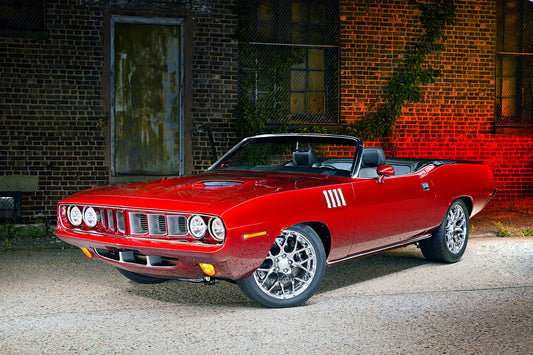 This 1971 Plymouth 'Cuda Is The Perfect Convertible
