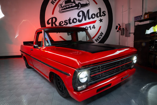 This '69 Ford RestoMod Truck Packs 425HP from a Roush Coyote AND MORE