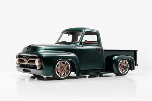 This Bottle Green F100 Is A Pickup Built For Roadtripping
