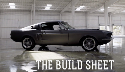 The 1967 Mustang GT Fastback Sweepstakes Car Details