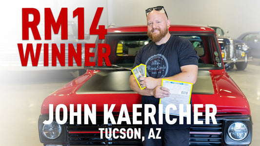 Congratulations to our 1969 Ford F100 Sweepstakes WINNER