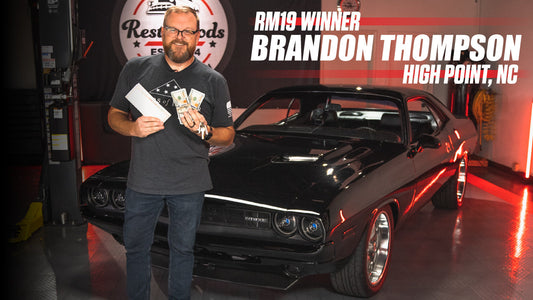 Congratulations to our 1971 Challenger HEMI Winner