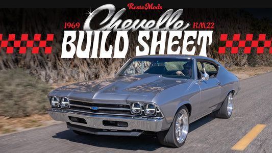 The RM22 1969 Supercharged Chevelle Buildsheet
