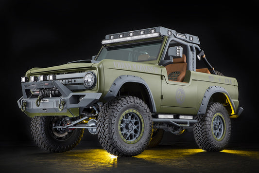This Willys-Style Ford Bronco Is A Vehicular Pinup