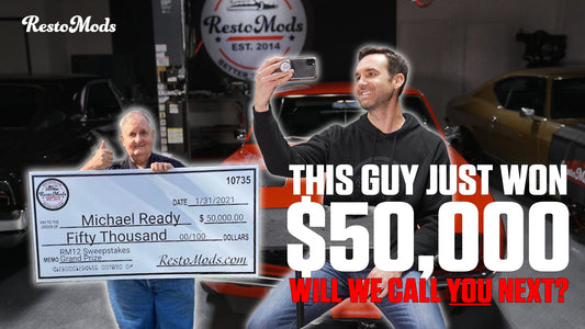 Congratulations to our 1969 Chevy Camaro LS3 Winner