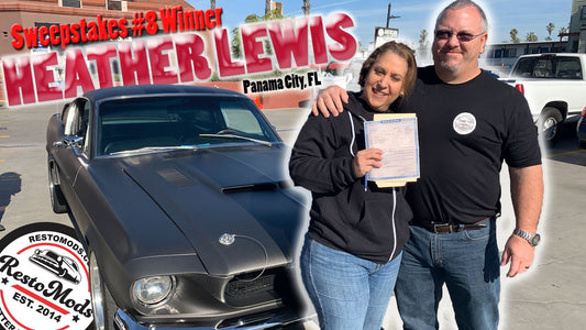 Congratulations to our 1967 Mustang GT 390 Winner!