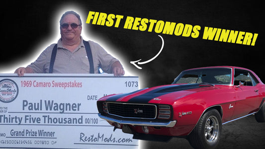 Congratulations to our 1969 Camaro Z/28 Winner
