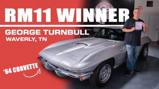 Congratulations to our 1964 Corvette Sting Ray Winner