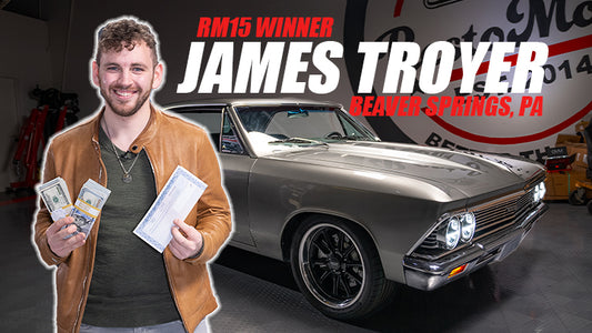 Congratulations to our 1966 Chevelle LS2 Sweepstakes Winner
