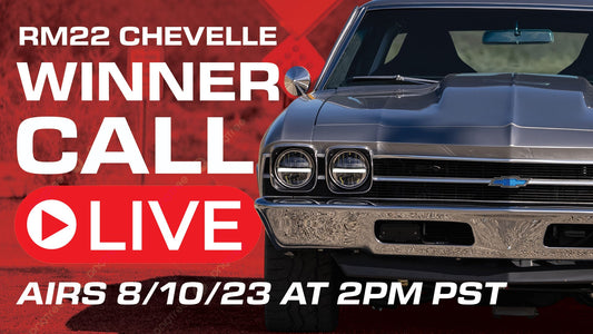RM22 1969 Chevelle Winner Call Livestream