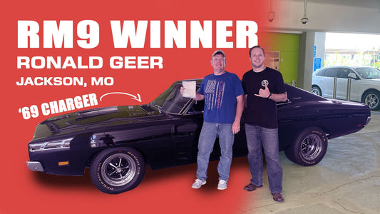 Congratulations to Our 1969 Charger 440 Magnum Winner!