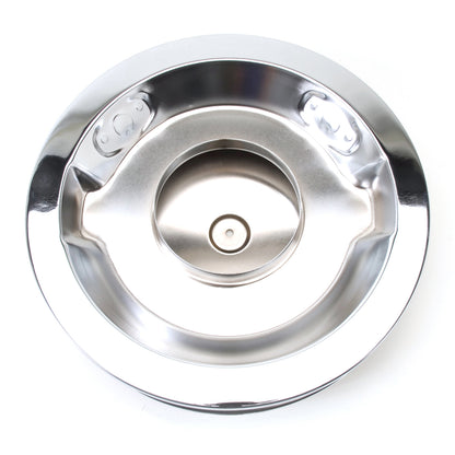 Edelbrock - Pro-Flo Chrome 14in. Round Air Cleaner with 3in. Paper Element (Deep Flange) - 1221