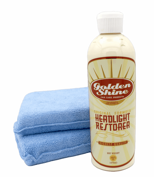 Golden Shine Auto Headlight Lens Restorer &amp; Cleaner (CCC)