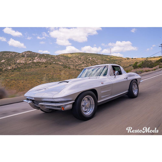 '64 Corvette Sting Ray G-Force Poster