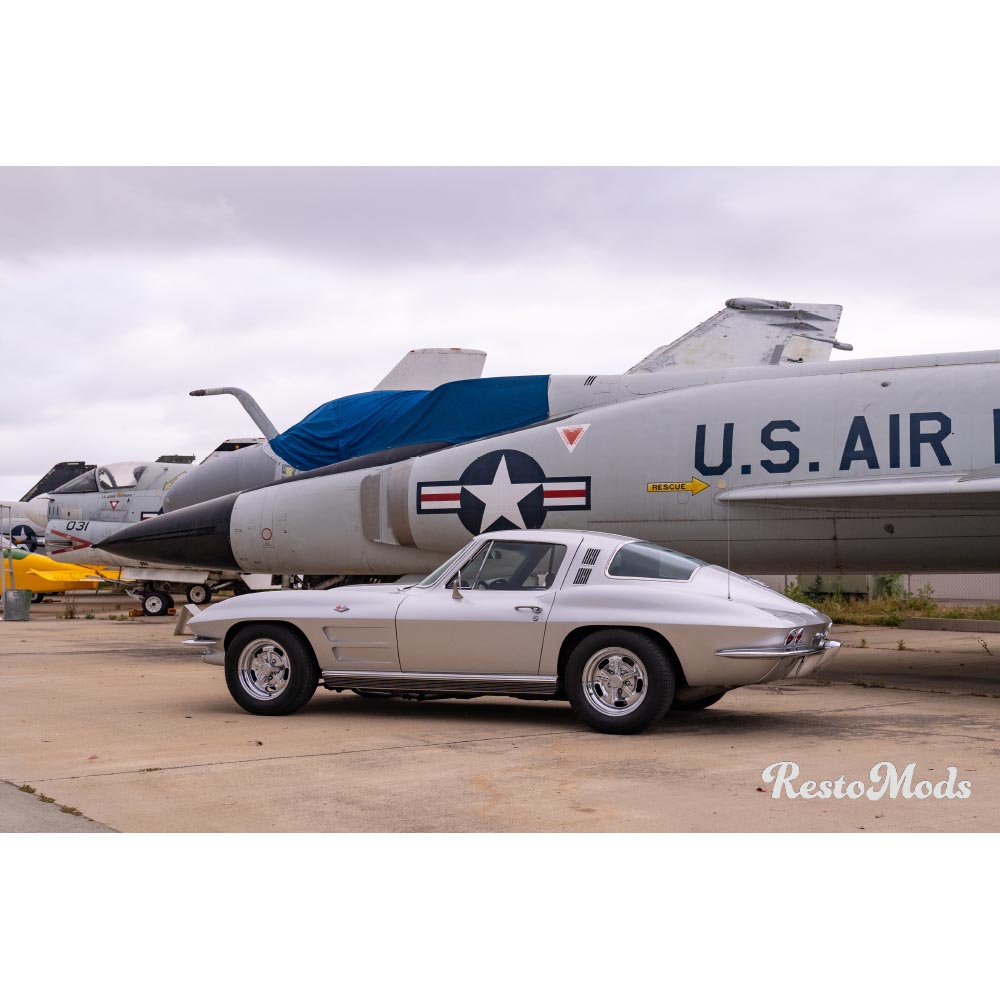 '64 Corvette Sting Ray Sound Barrier Poster