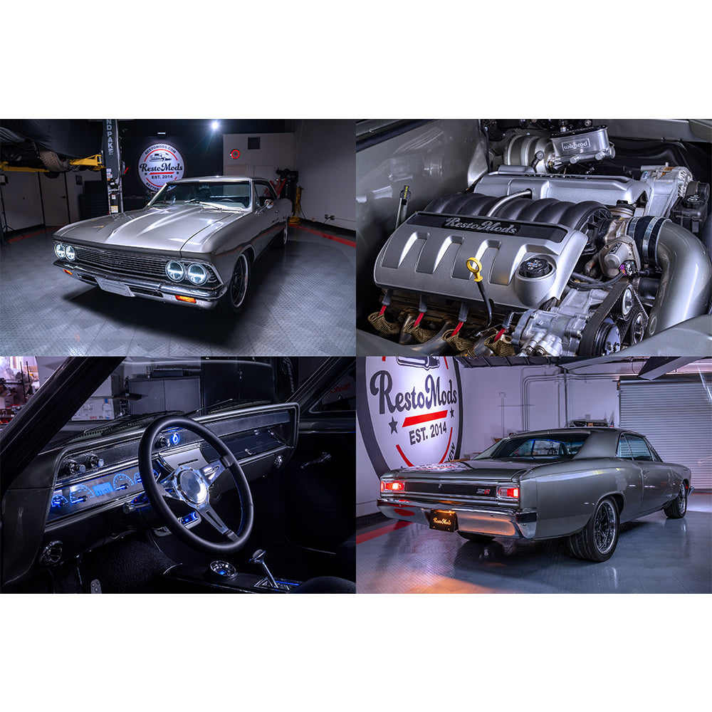 66 Chevelle All Angles Poster