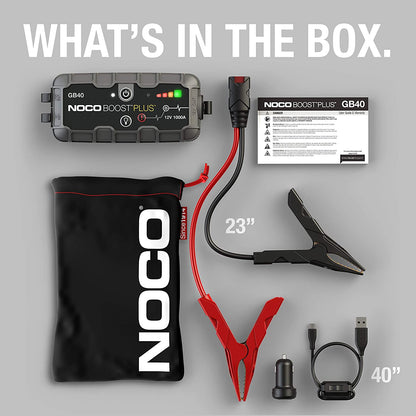 NOCO Portable Power Bank Charger Kit - GB40