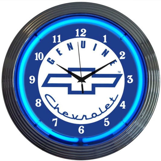 Neonetics Genuine Chevy Neon Clock (CCC)