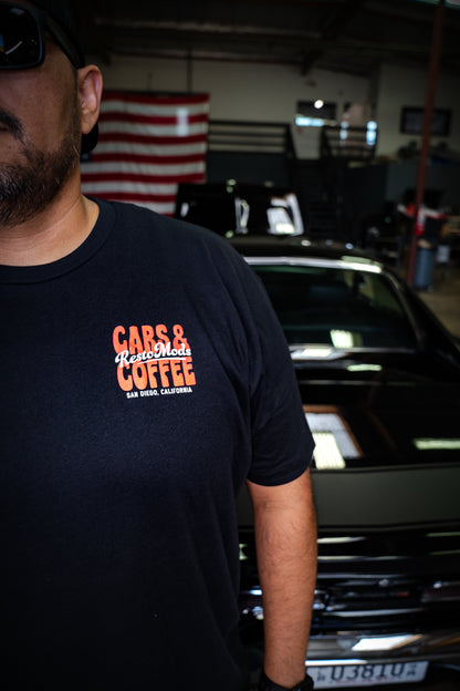 Cars & Coffee Tee