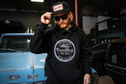 Black RestoMods Hoodie Sweatshirt