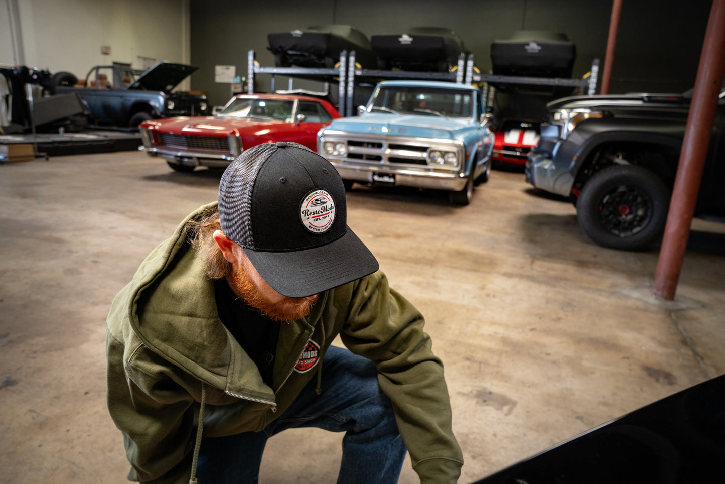 OG Logo Mesh Snapback Hat