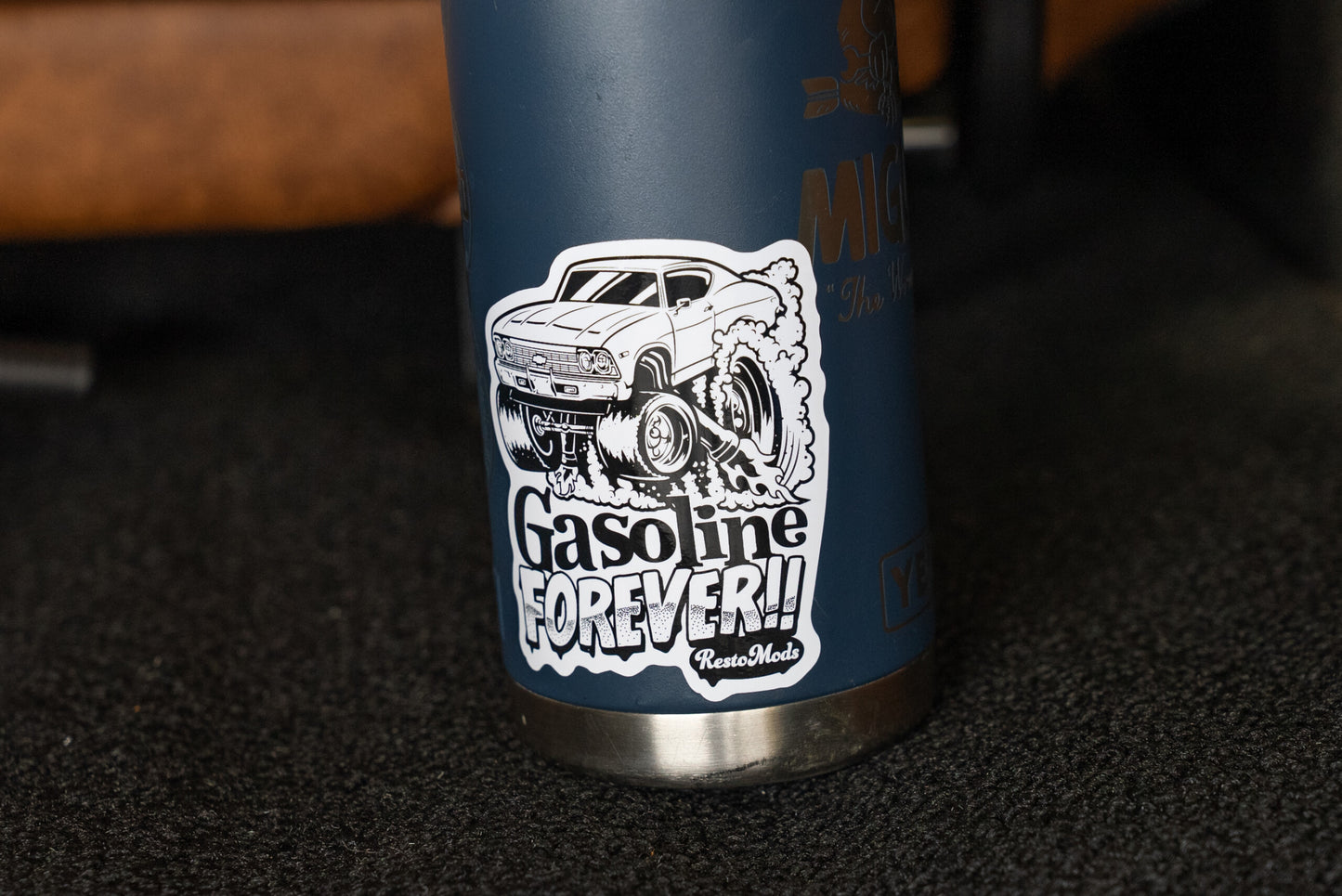 Gasoline Sticker