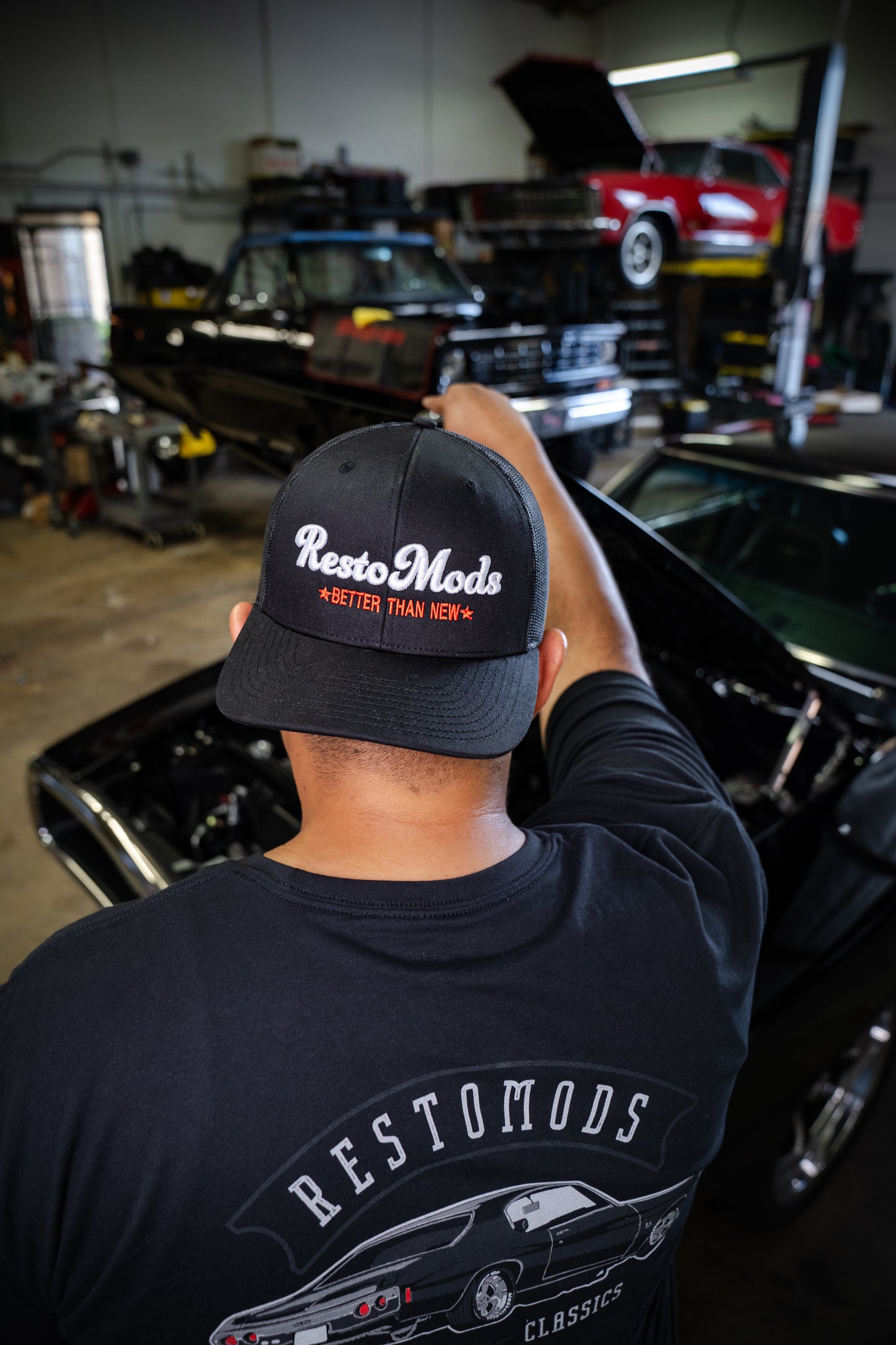 Better Than New Black Snapback Hat