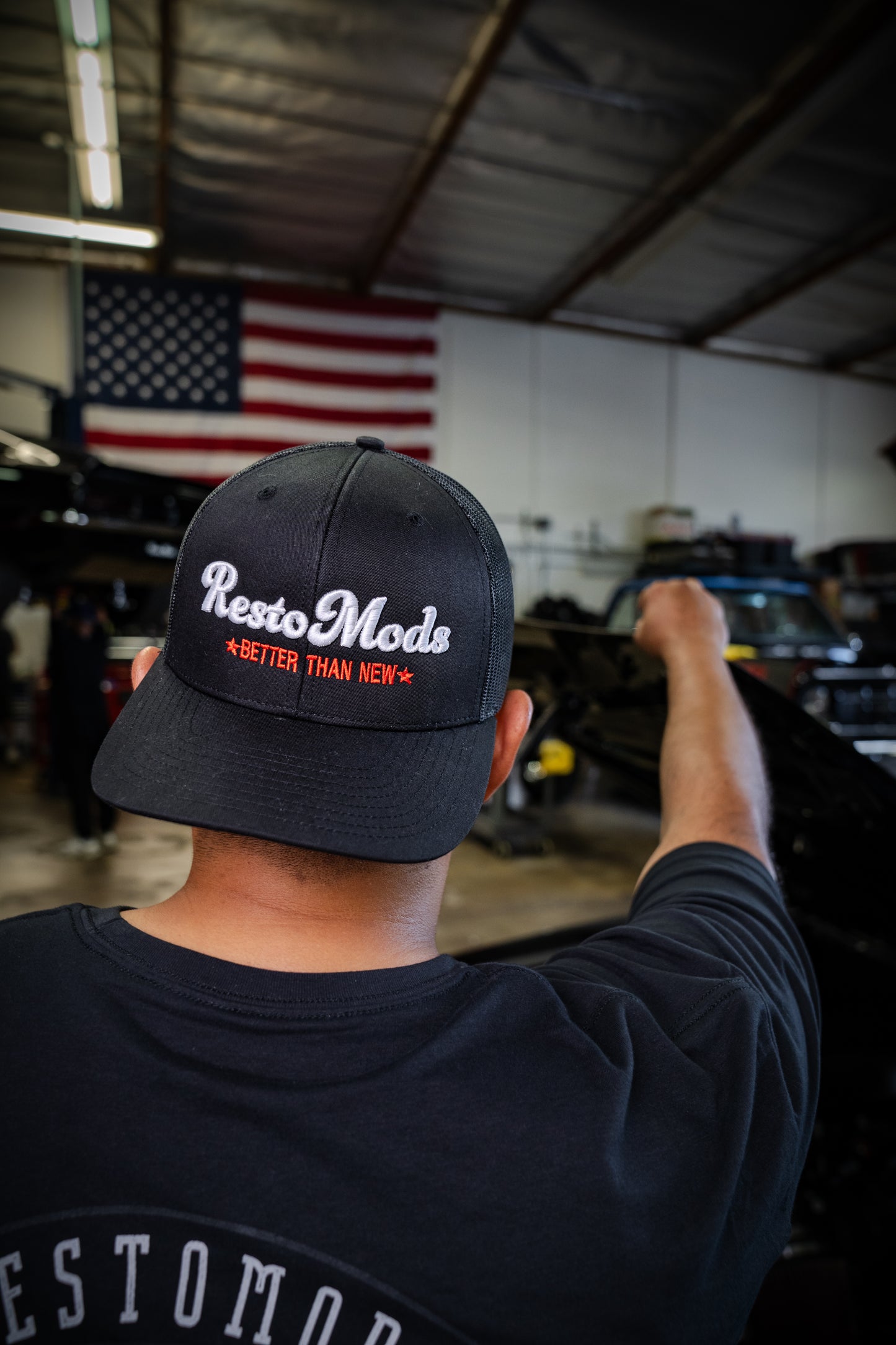 Better Than New Black Snapback Hat