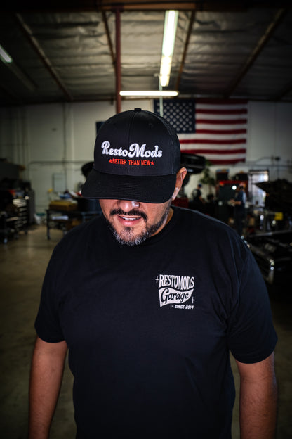 Better Than New Black Snapback Hat