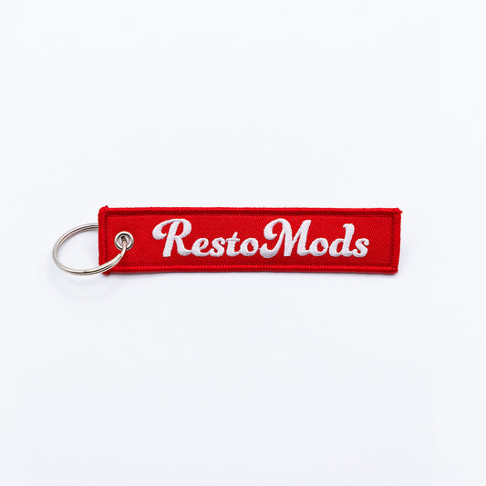 Red RM Logo Jet Tag