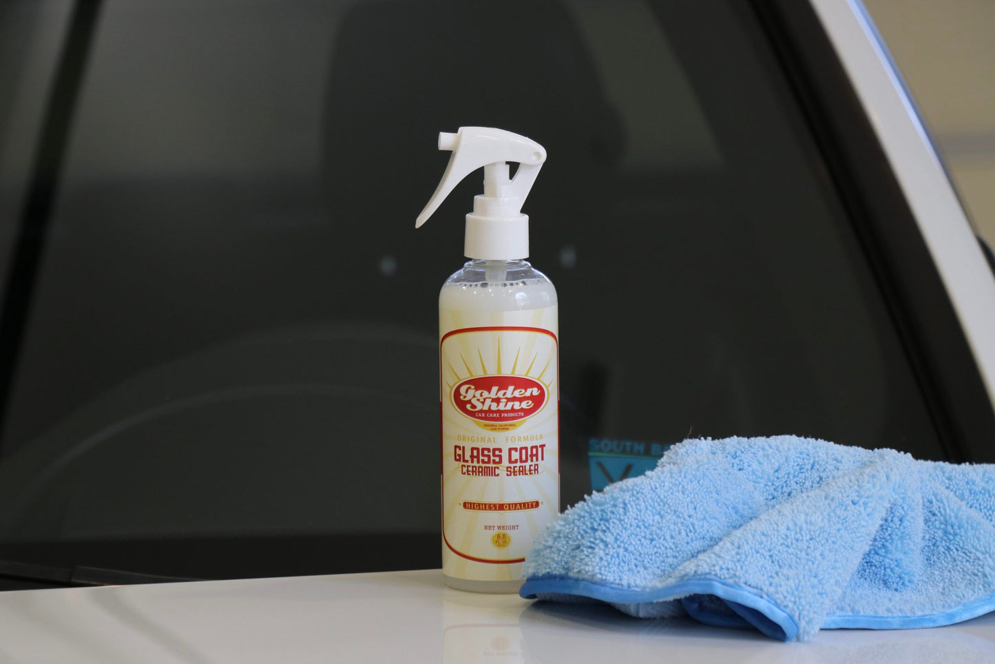 Golden Shine Ceramic Glass Sealant Kit (CCC)