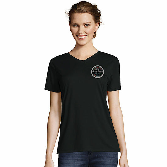 Ladies RestoMods V-Neck Logo T-Shirt