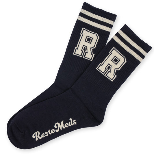 College Socks Black